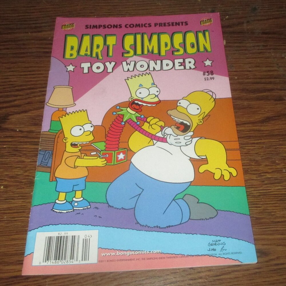 Bart Simpson #58 (2011, Bongo Comics)